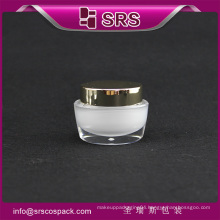 J041 oval shape skin care cream jar , luxury hot sell jar cosmetic